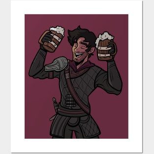 "Drinks are on me!"- Kytius Westwind Posters and Art